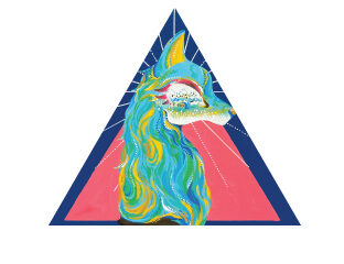 ステッカー「一等星」