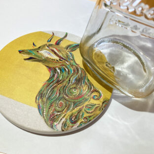 陶器コースター”Friends”